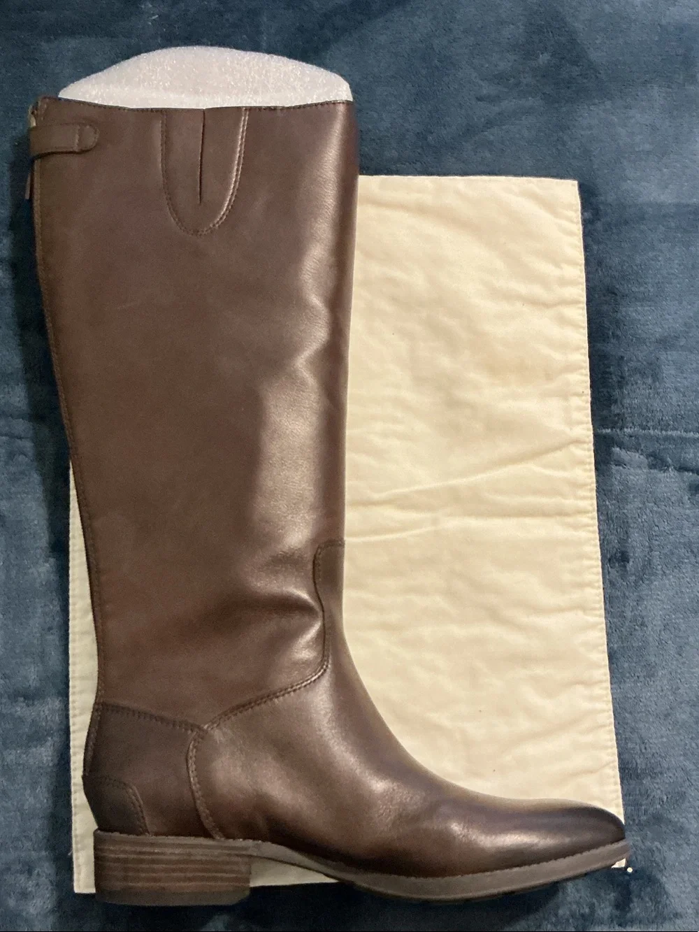 Sam Edelman Brown Leather Over-the-Knee Riding Boots